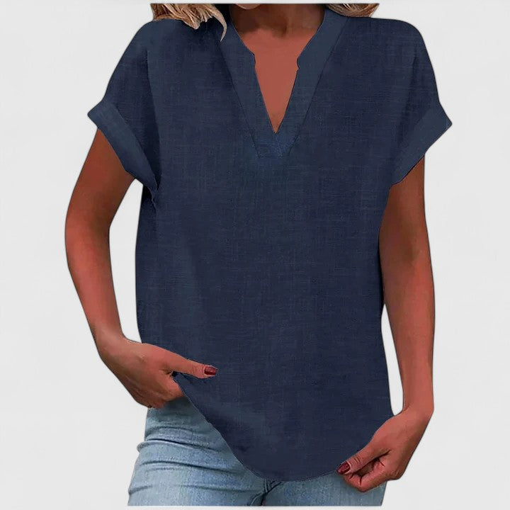 Xavinah | Women's Comfortable V-Neck Blouse