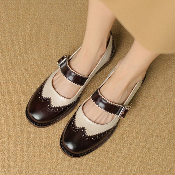 Morren | Women's Leather Mary Janes
