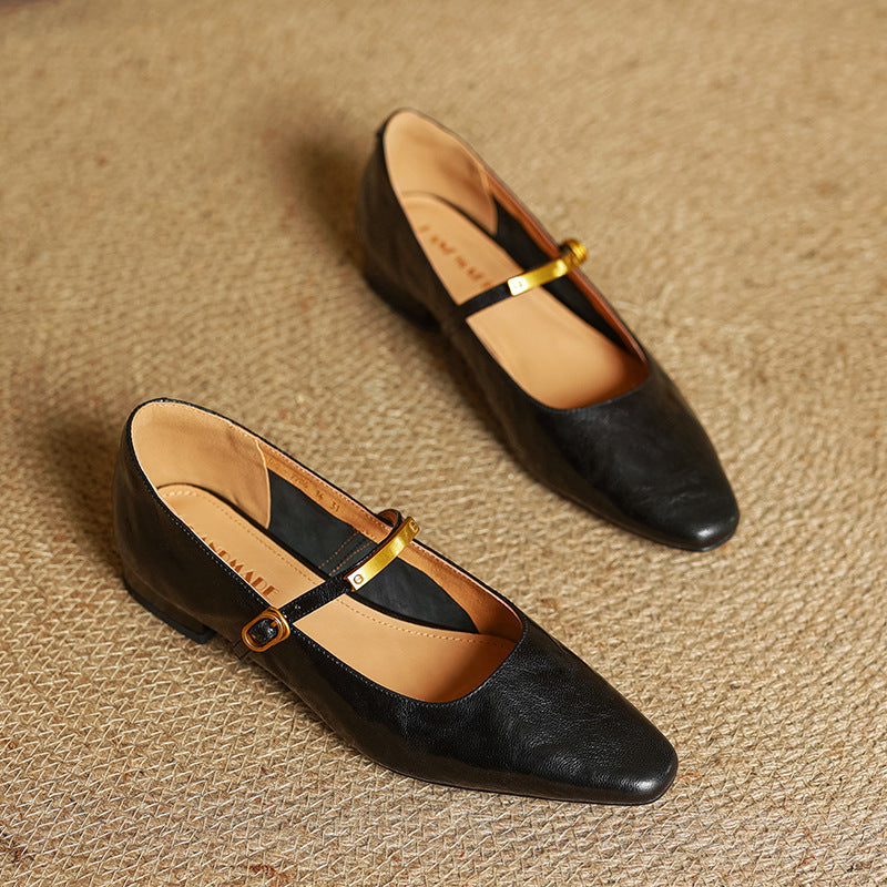 Eloria | Women's Lambskin Mary Janes