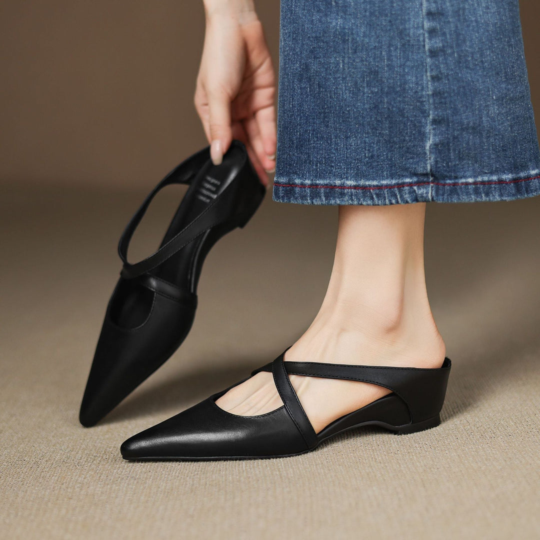 Eryne | Women's Leather Mules