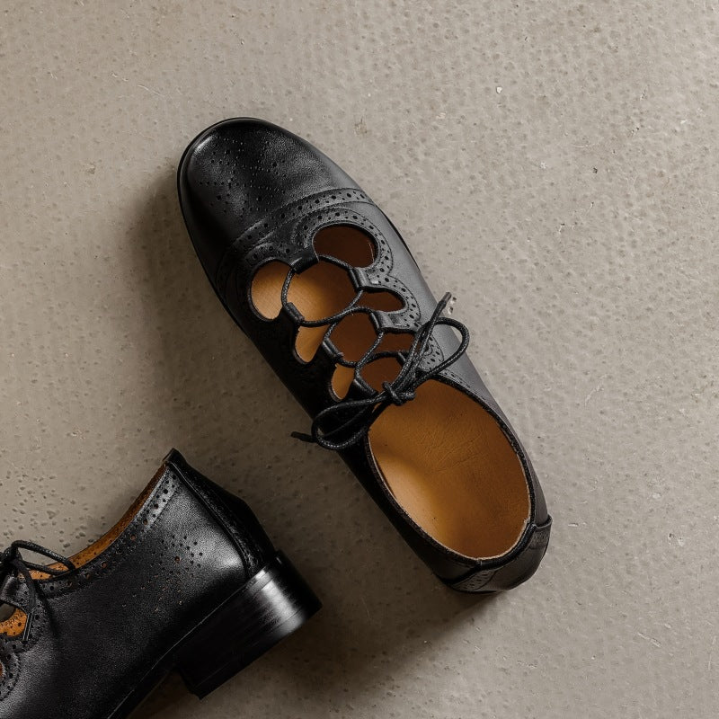 Lucia | Women's Brogue Leather Oxfords