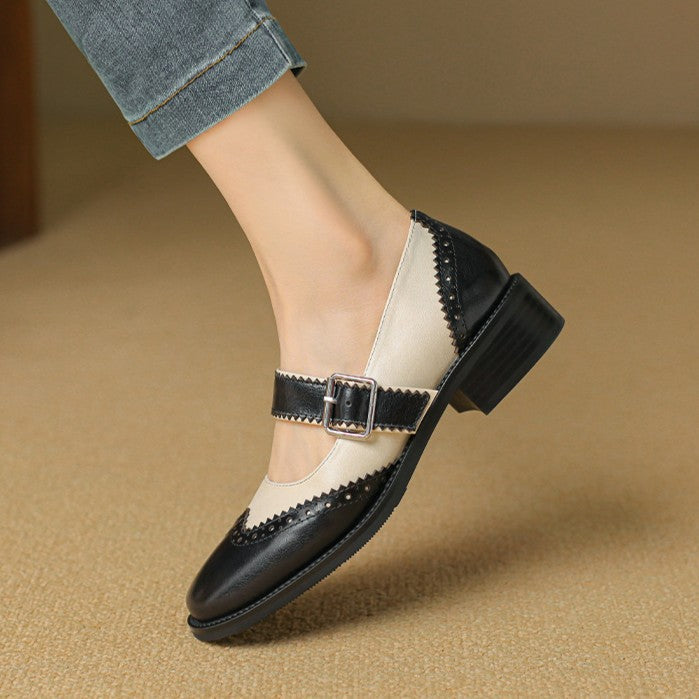 Morren | Women's Leather Mary Janes