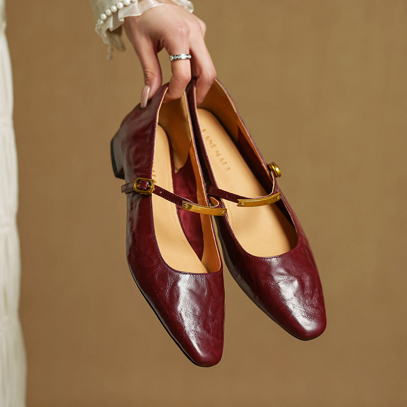 Eloria | Women's Lambskin Mary Janes