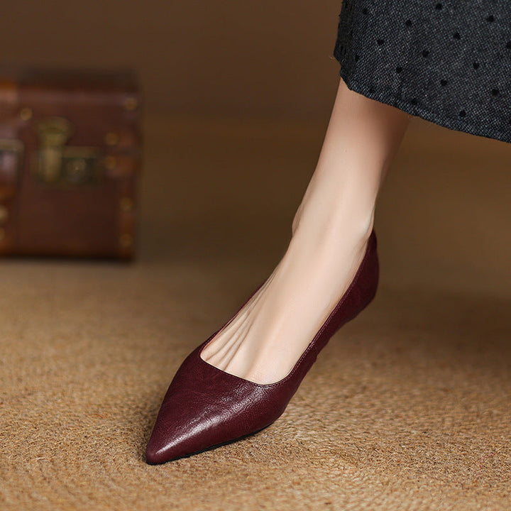 Veloria | Women's Lambskin Leather Flats