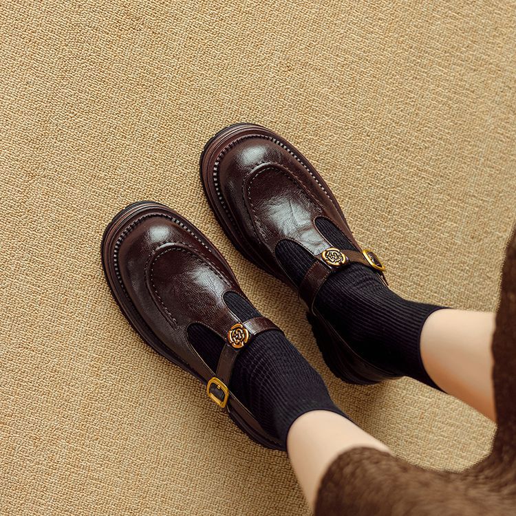 Brinell | Women's Leather Mary Janes