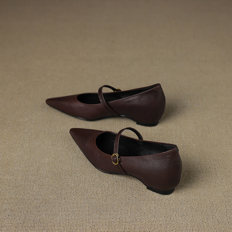 Veloria | Women's Lambskin Leather Mary Janes