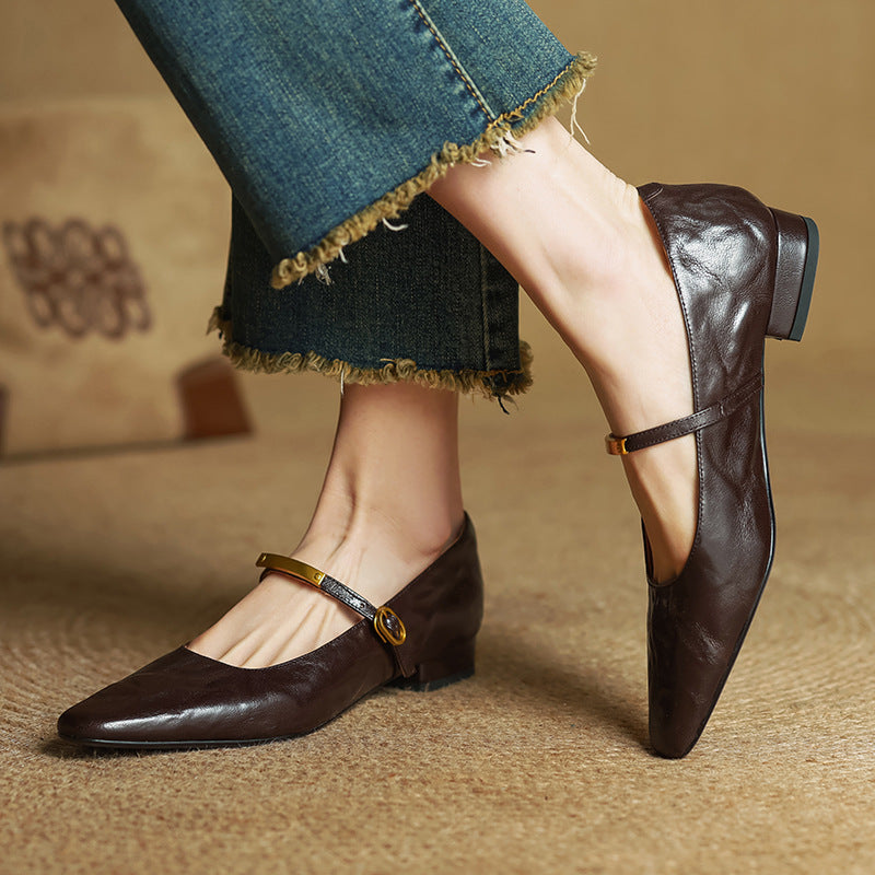 Eloria | Women's Lambskin Mary Janes