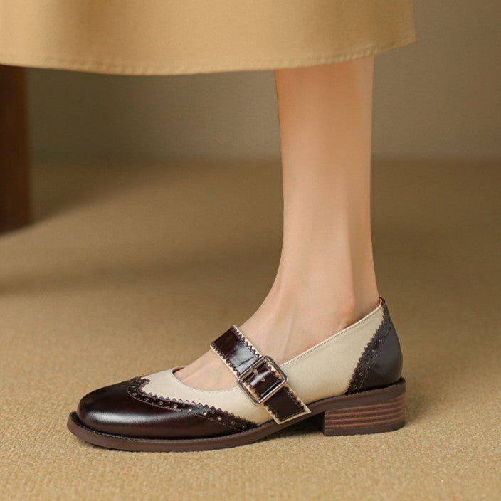 Morren | Women's Leather Mary Janes