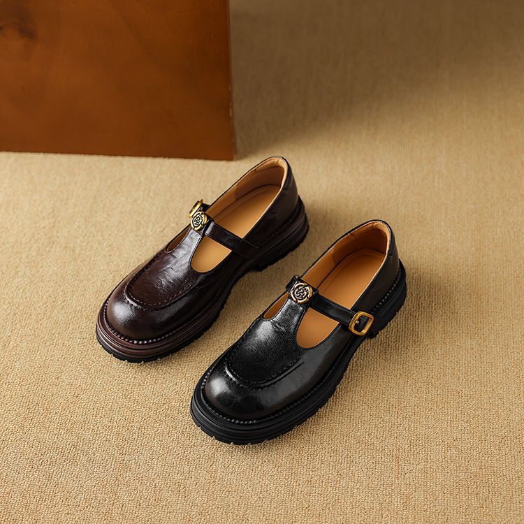 Brinell | Women's Leather Mary Janes
