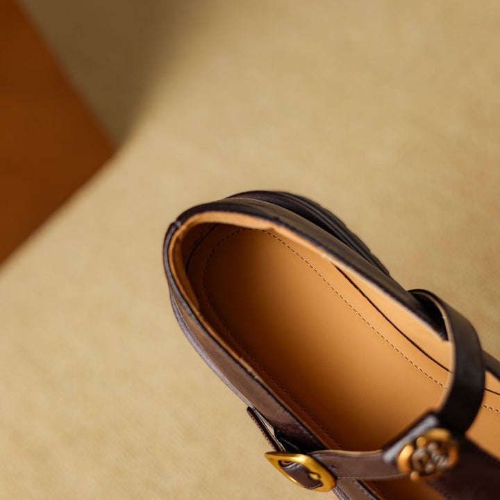 Brinell | Women's Leather Mary Janes