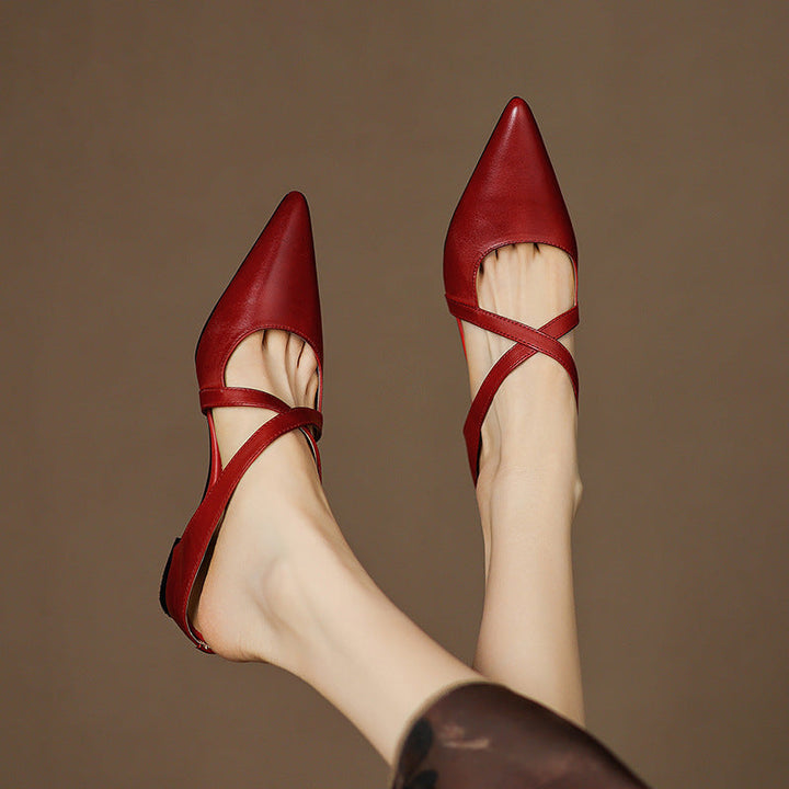 Eryne | Women's Leather Mules