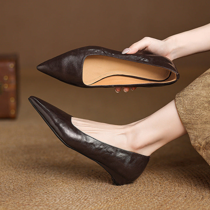 Veloria | Women's Lambskin Leather Flats