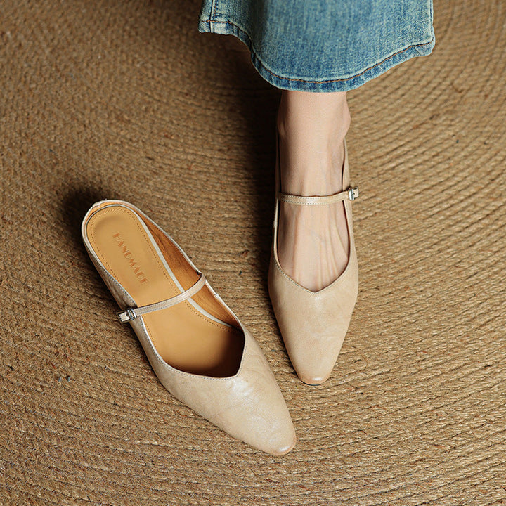 Envara | Women's Leather Mules