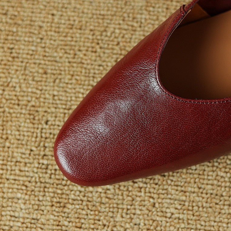 Celine | Women's Leather Strap Mules