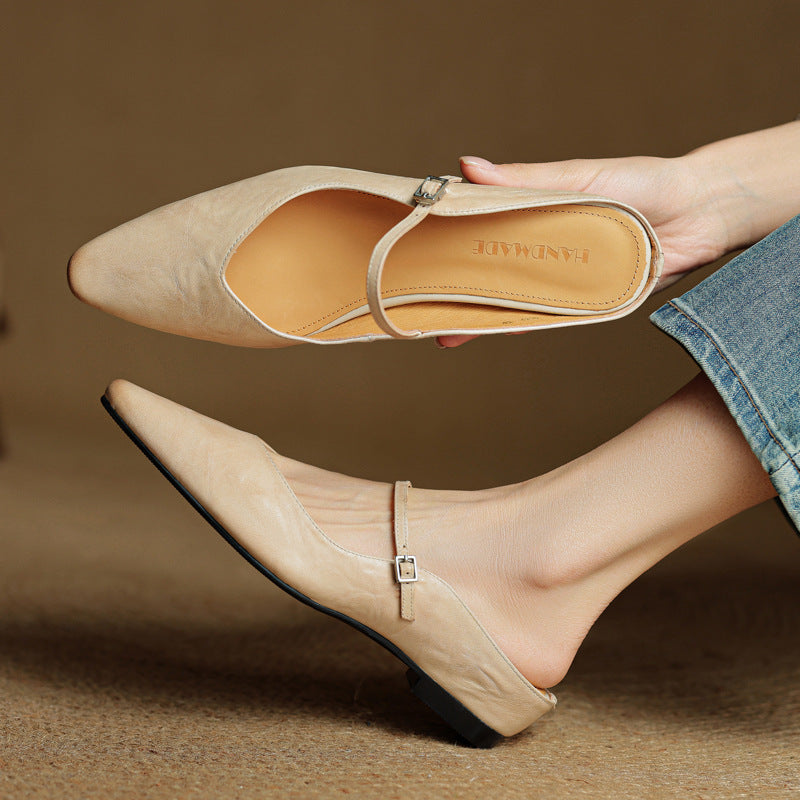 Envara | Women's Leather Mules