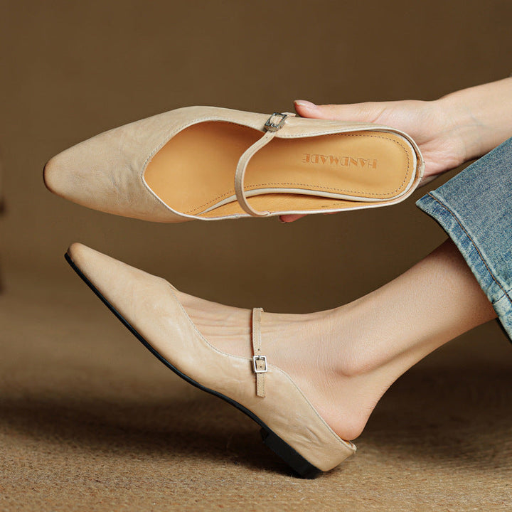 Envara | Women's Leather Mules