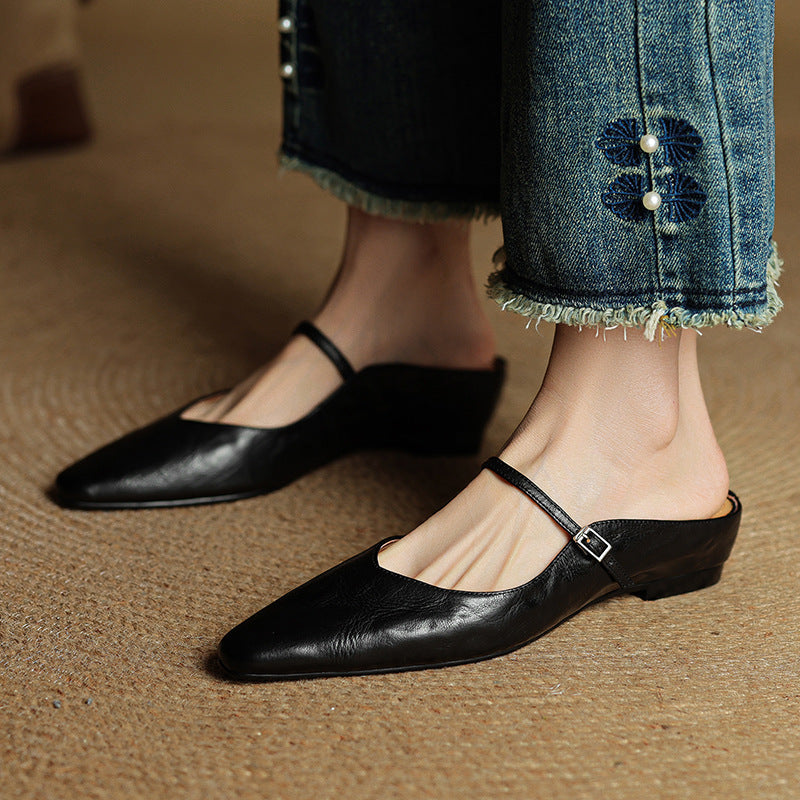 Envara | Women's Leather Mules