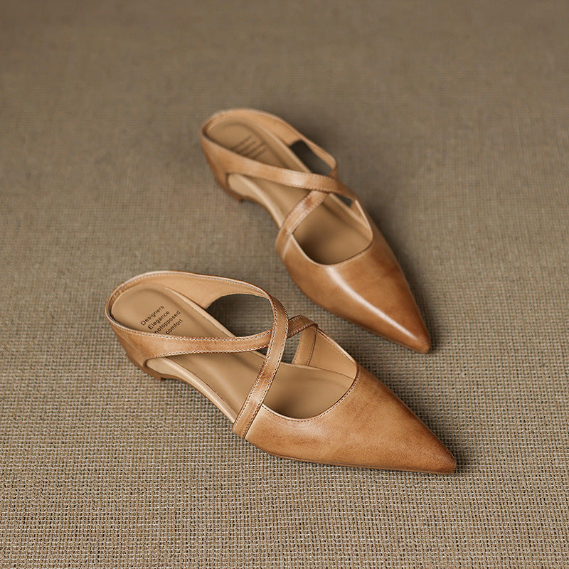 Eryne | Women's Leather Mules