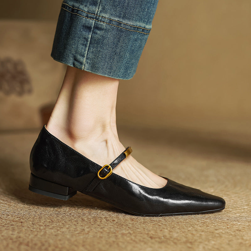 Eloria | Women's Lambskin Mary Janes