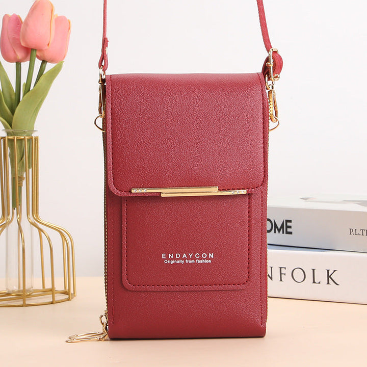Zaley – Stylish Mobile Phone Messenger Bag with Touch Screen