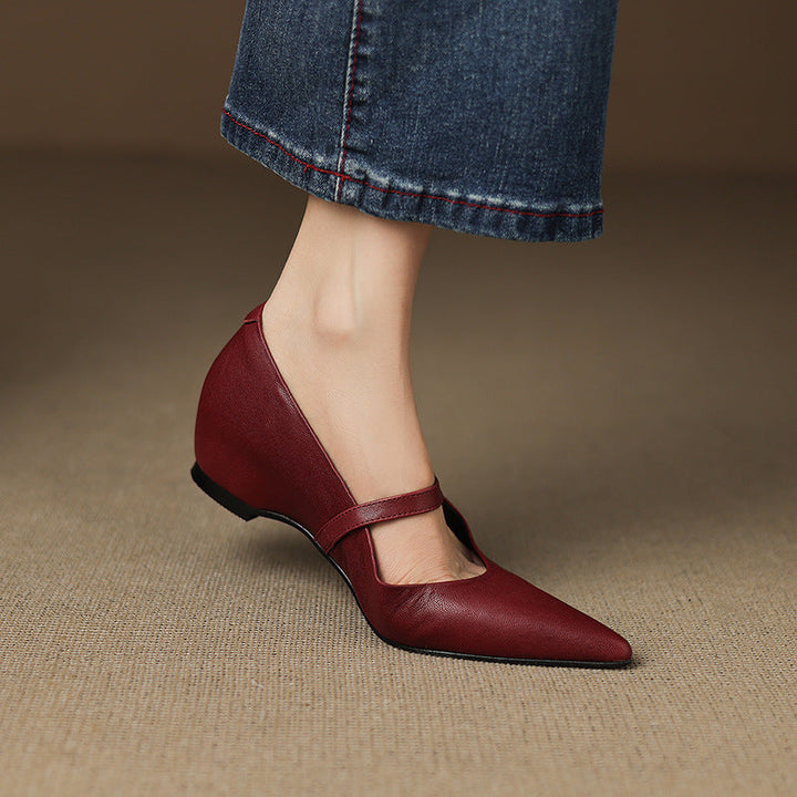 Veloria | Women's Lambskin Leather Mary Janes