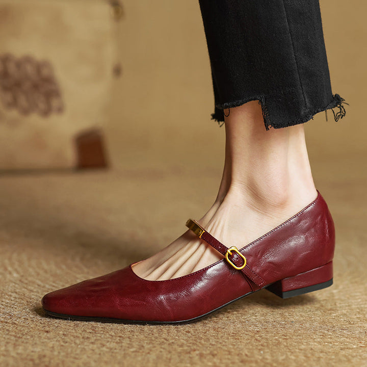 Eloria | Women's Lambskin Mary Janes