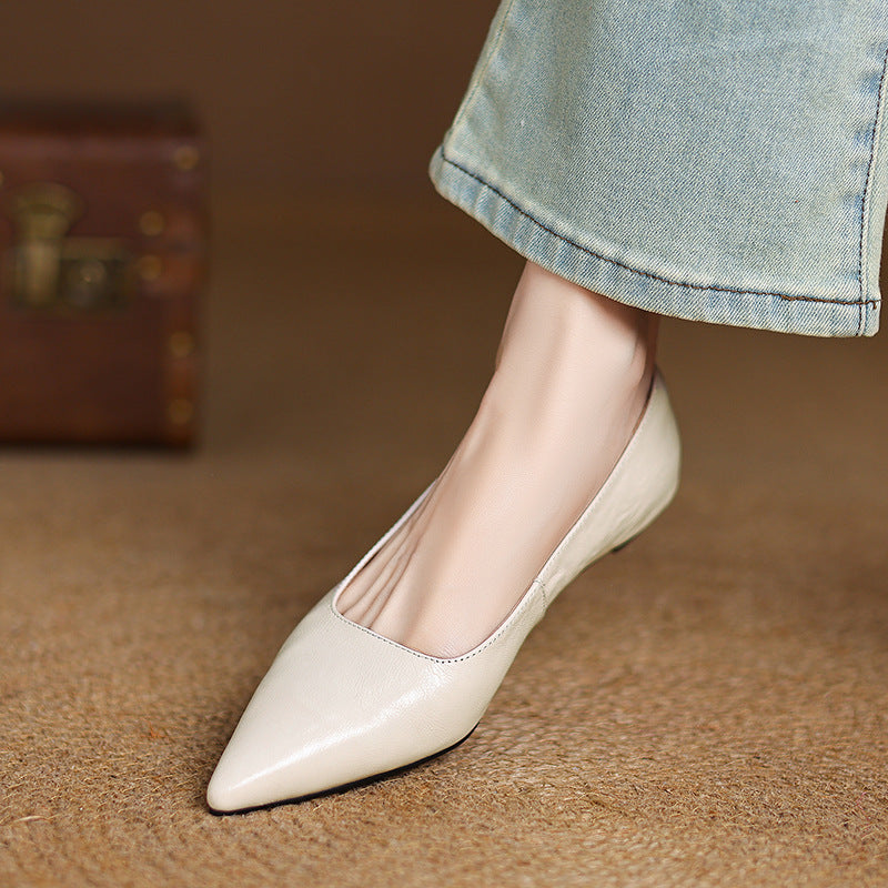 Veloria | Women's Lambskin Leather Flats
