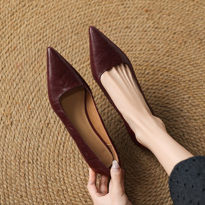 Veloria | Women's Lambskin Leather Flats