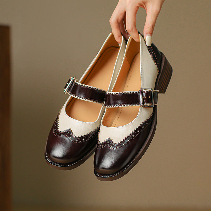 Morren | Women's Leather Mary Janes