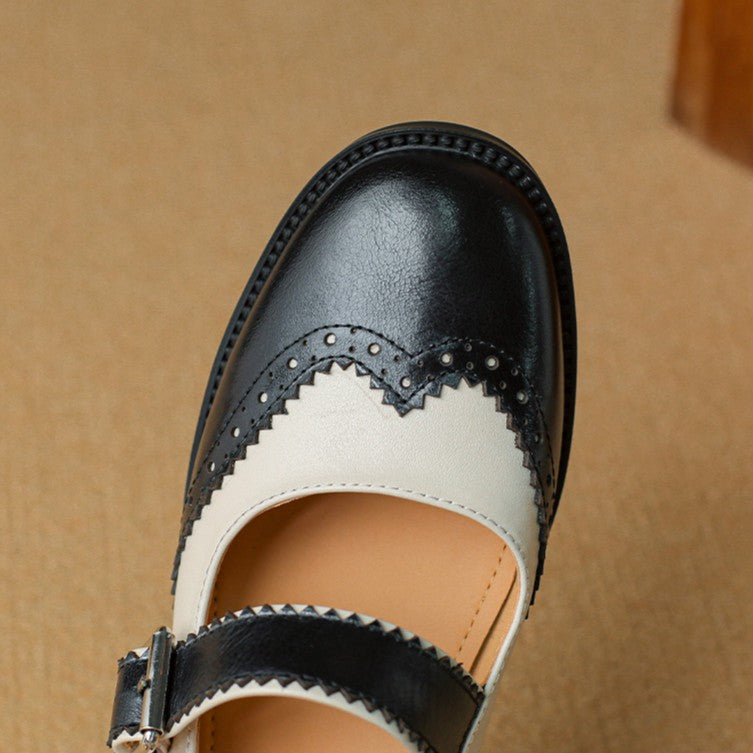 Morren | Women's Leather Mary Janes