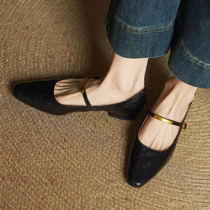 Eloria | Women's Lambskin Mary Janes