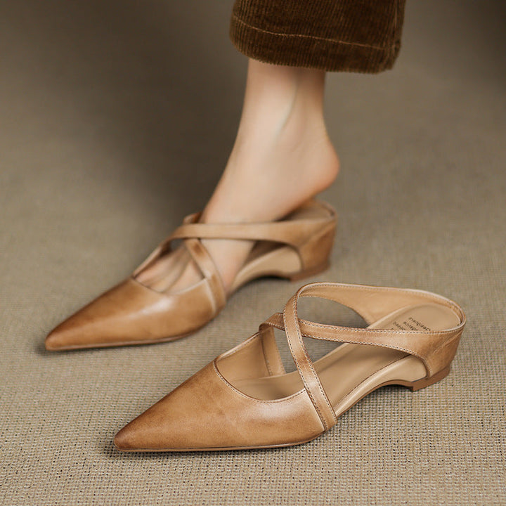 Eryne | Women's Leather Mules