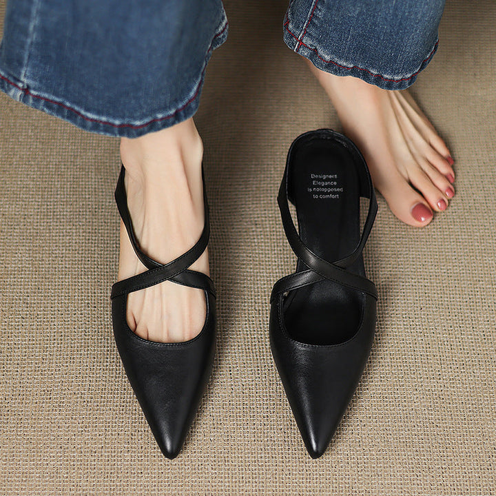 Eryne | Women's Leather Mules