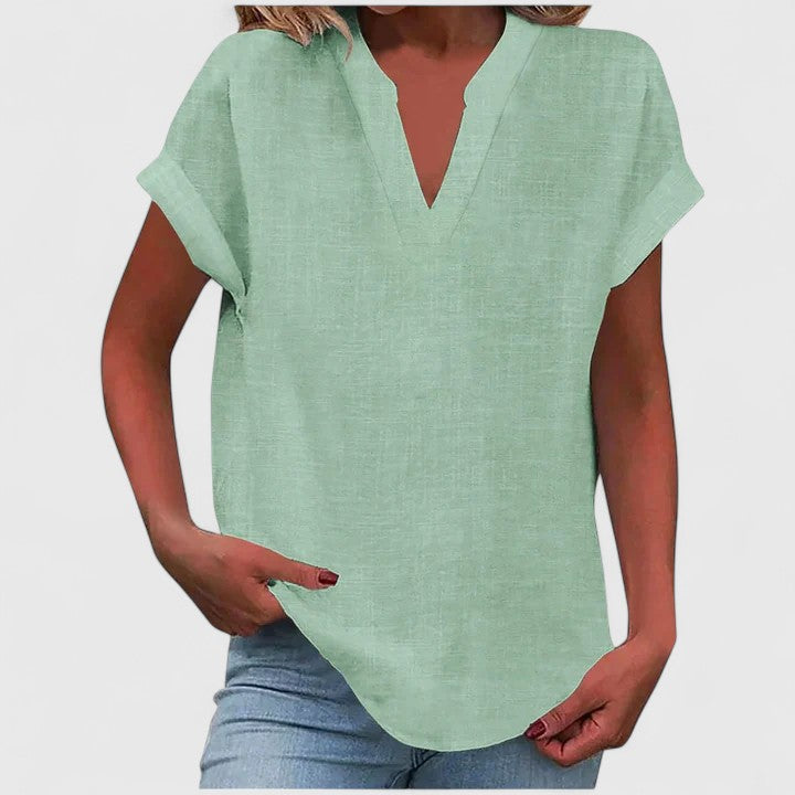 Xavinah | Women's Comfortable V-Neck Blouse