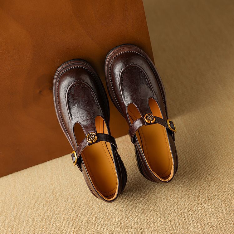 Brinell | Women's Leather Mary Janes