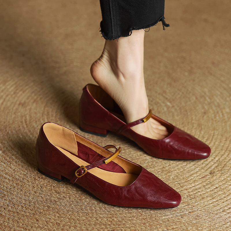 Eloria | Women's Lambskin Mary Janes