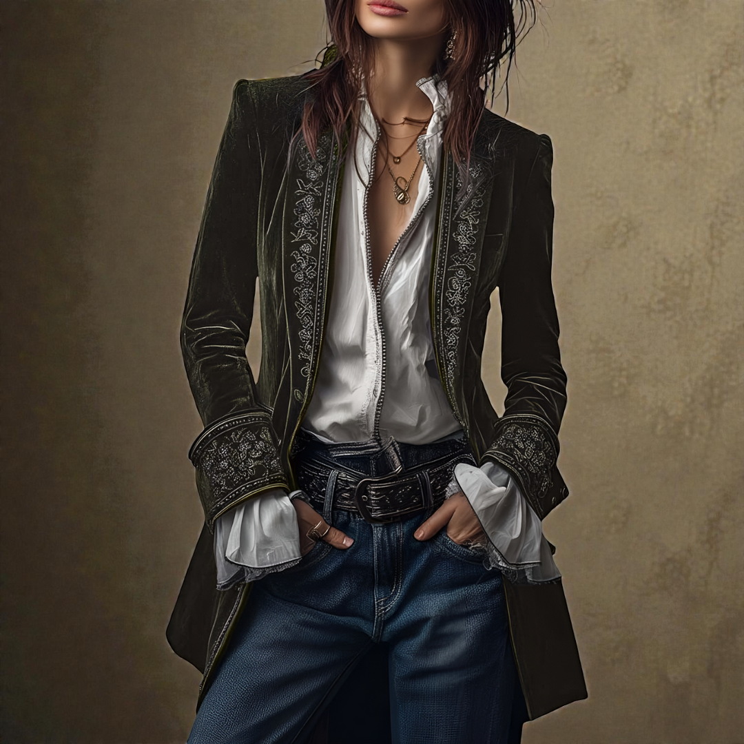 Elise Velvet Jacket