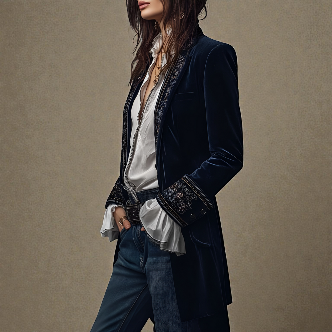Elise Velvet Jacket