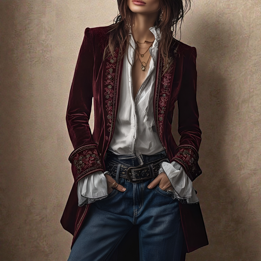 Elise Velvet Jacket