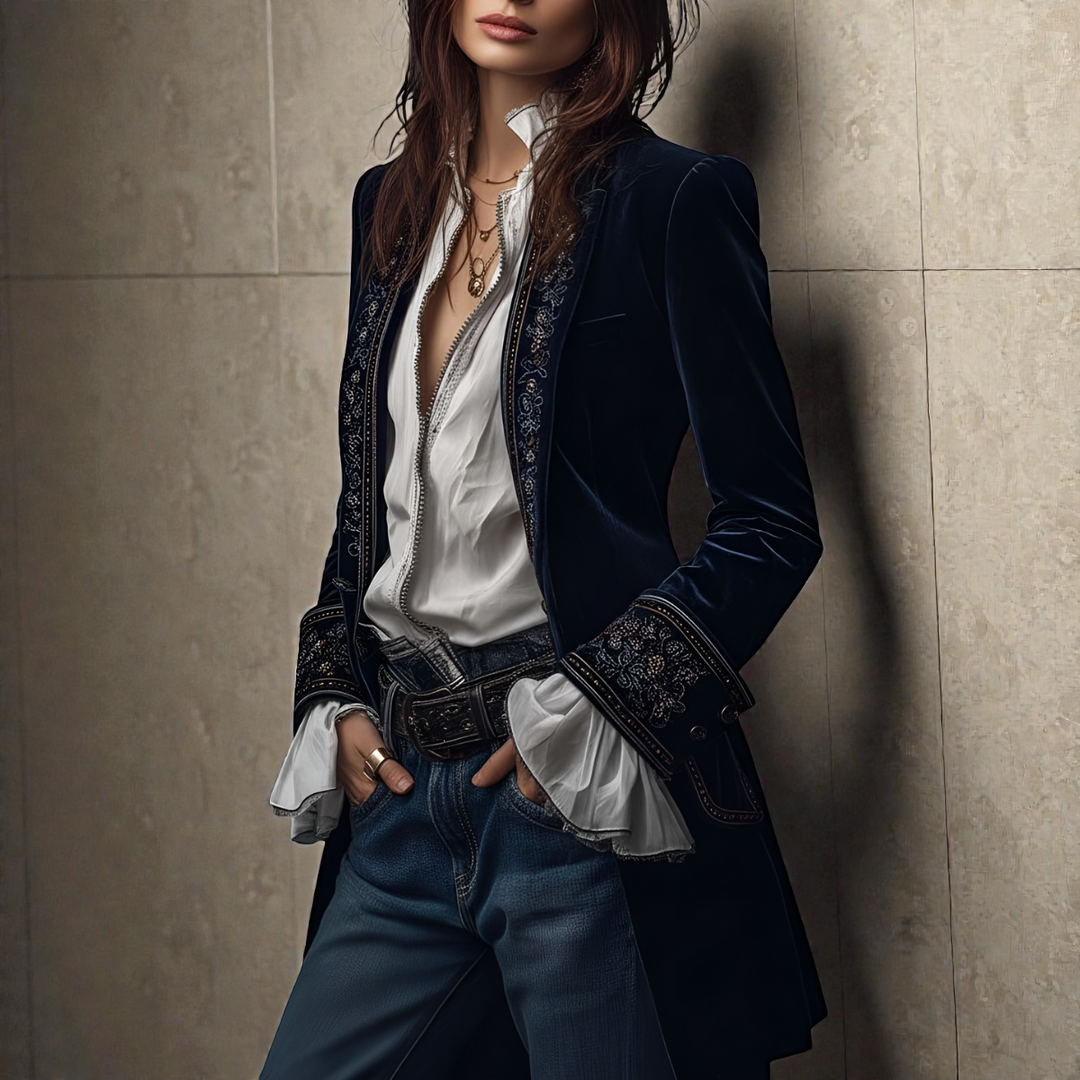Elise Velvet Jacket
