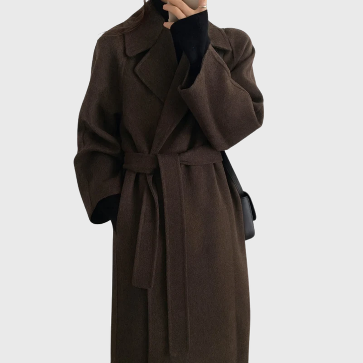 Claire | Women's Classic Belted Overcoat