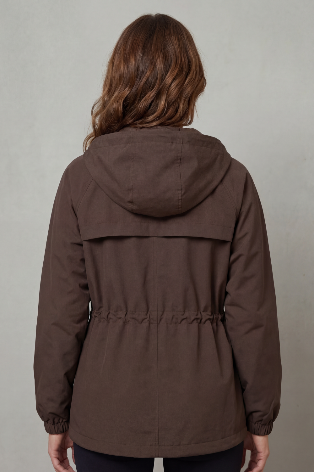 Ravelle | Women's Utility Style Drawstring Waterproof Jacket