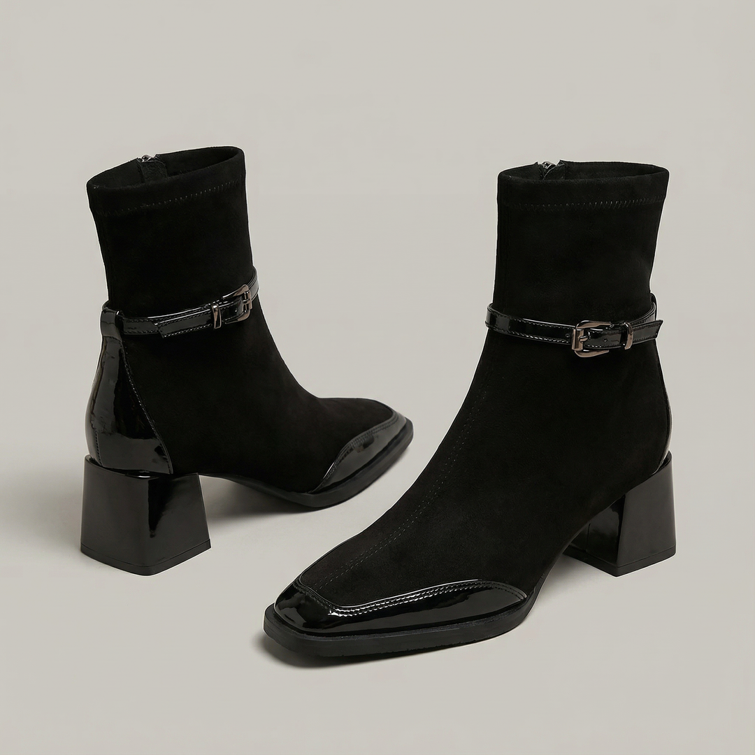 Remarie - Eco-Suede Ankle Boots