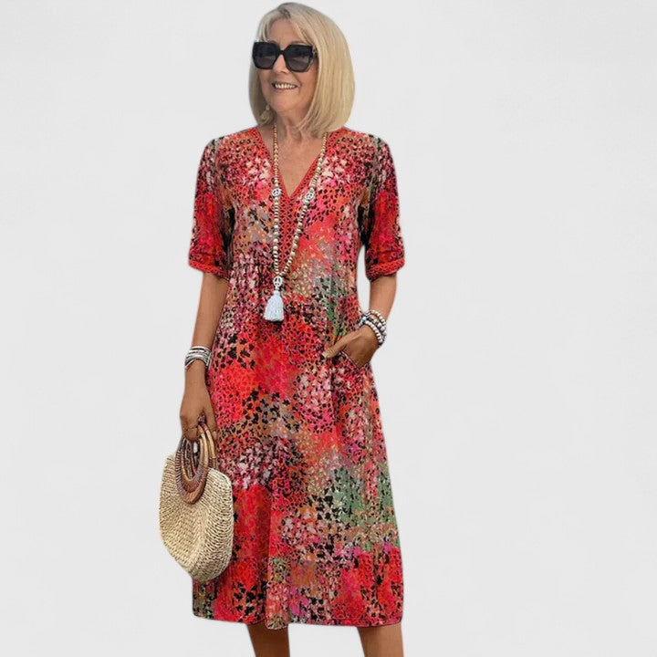 Isolde | Women's Stylish Midi Dress