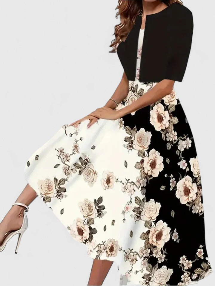 Chantal | Women's Elegant Midi Dress