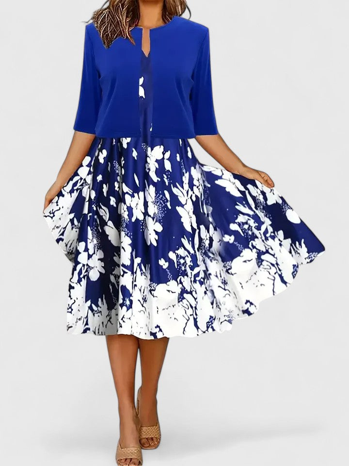 Chantal | Women's Elegant Midi Dress