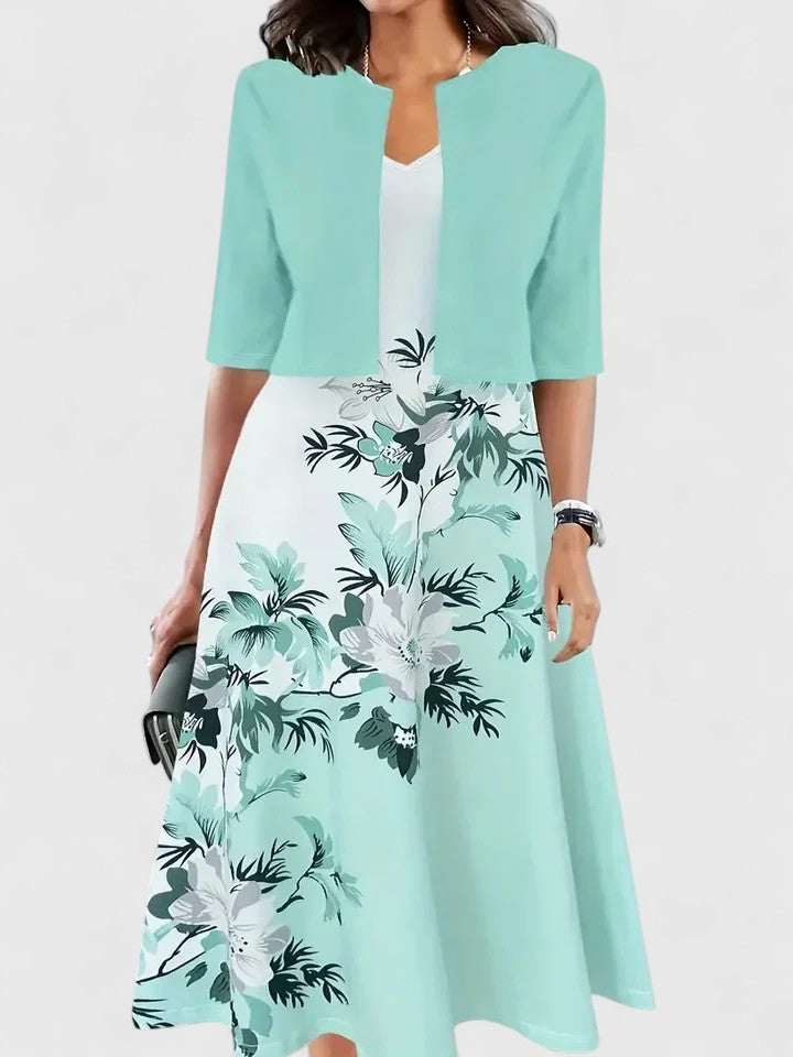 Chantal | Women's Elegant Midi Dress