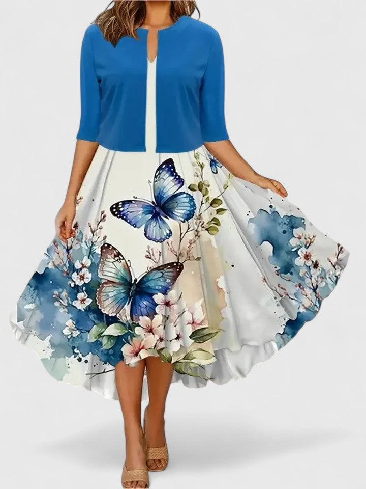 Chantal | Women's Elegant Midi Dress