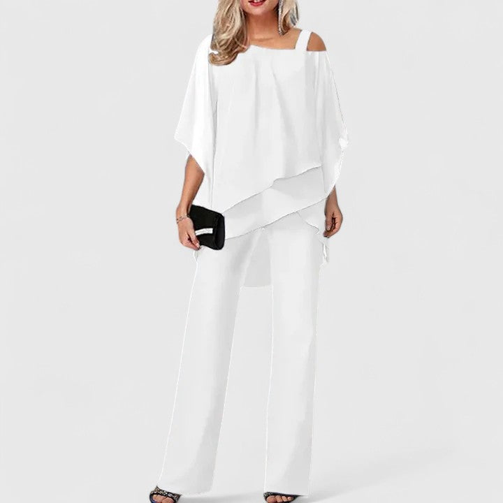 Serenity | Women's Elegant Two-Piece Trouser Set