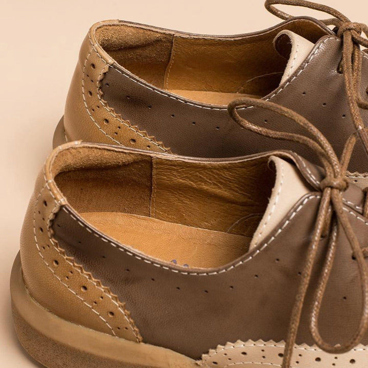 Noriel | Women's Brogue Leather Oxfords